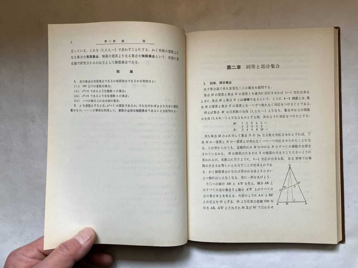 ●再出品なし　「新版 集合論」　辻正次：著　小松勇作：改訂　共立出版：刊　昭和48年新版11刷_画像8