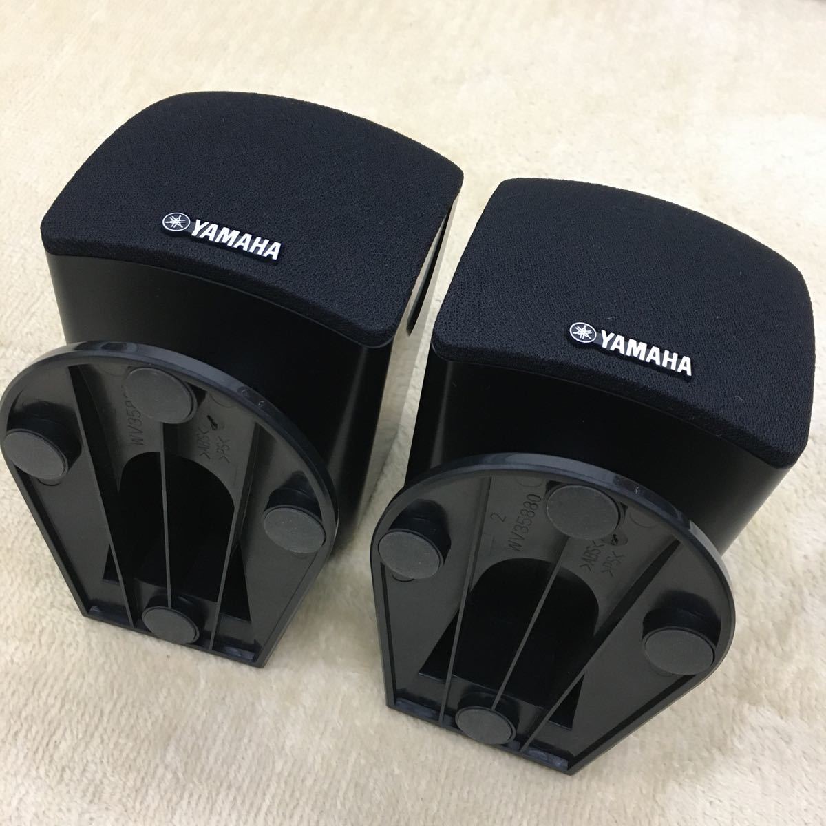 ① YAMAHA Yamaha small size speaker sa round speaker NS-B285 2 piece set 