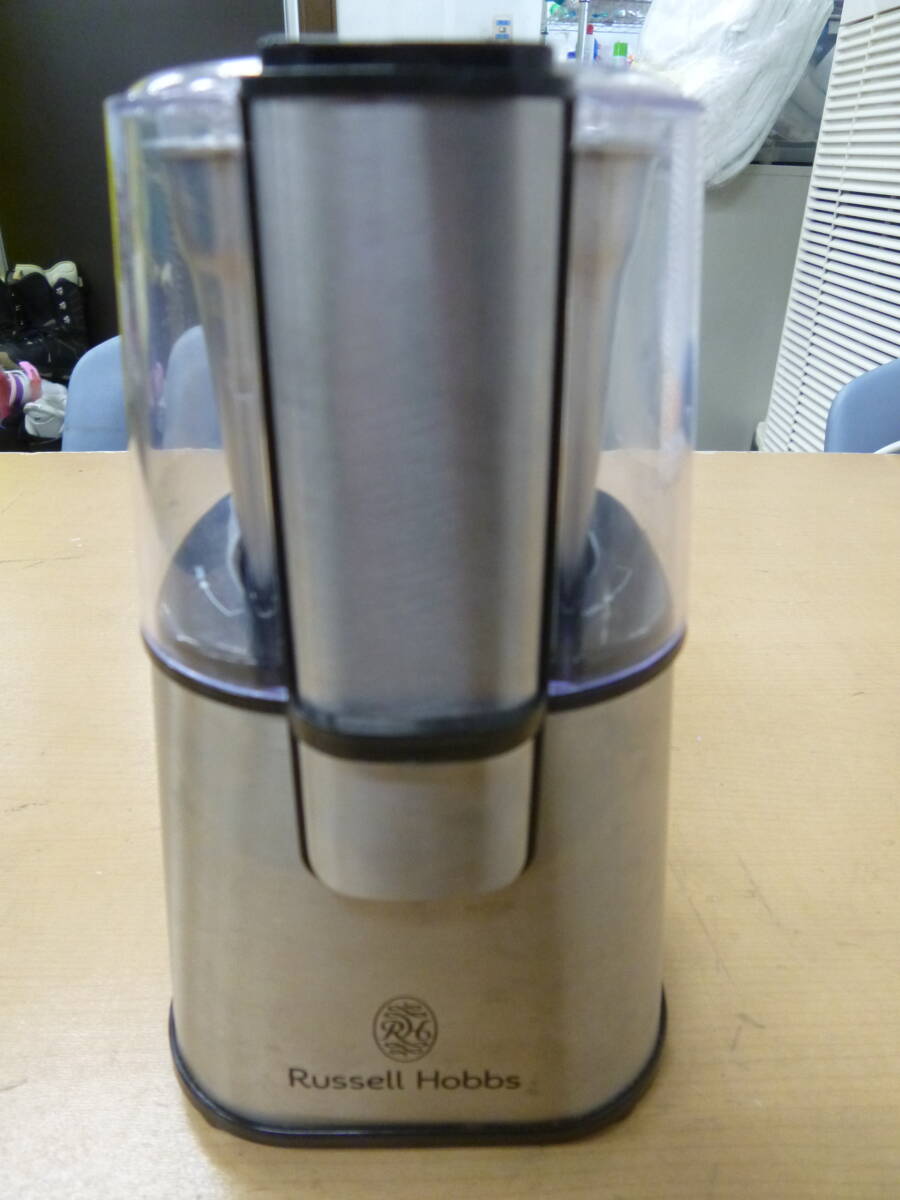 中古 Russell Hobbs/ラッセルホブス 電動 コーヒーグラインダー 7660JP 2014年製 [A-71]◆送料無料（北海道・沖縄・離島を除く)◆_画像1