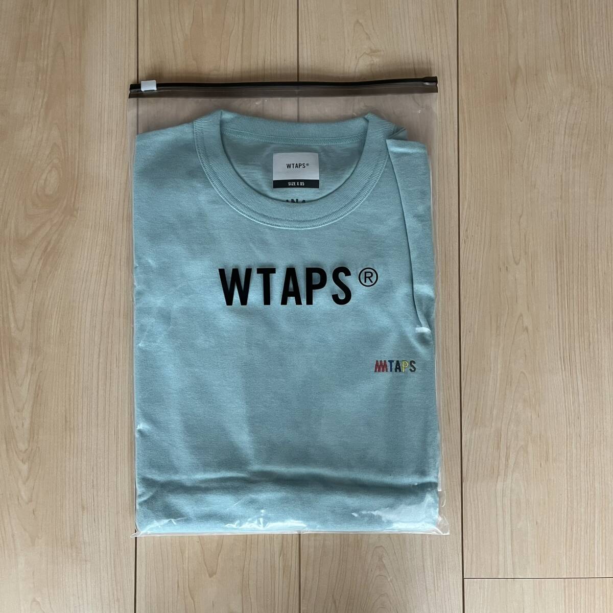 新品 外袋 タグ 欠品無 XXL WTAPS MIN-NANO FLAVA. DESIGN 02 S/S Tシャツ ミントグリーン ロゴ刺繍 ライトグリーン 薄緑 19SS ミンナノ_画像1