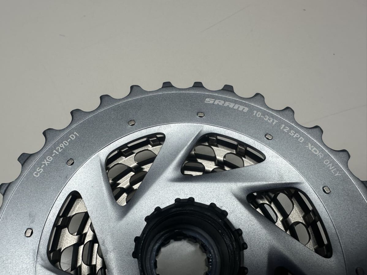 sram カセット 12s CS-XG-1290 10-33 未使用品_画像4