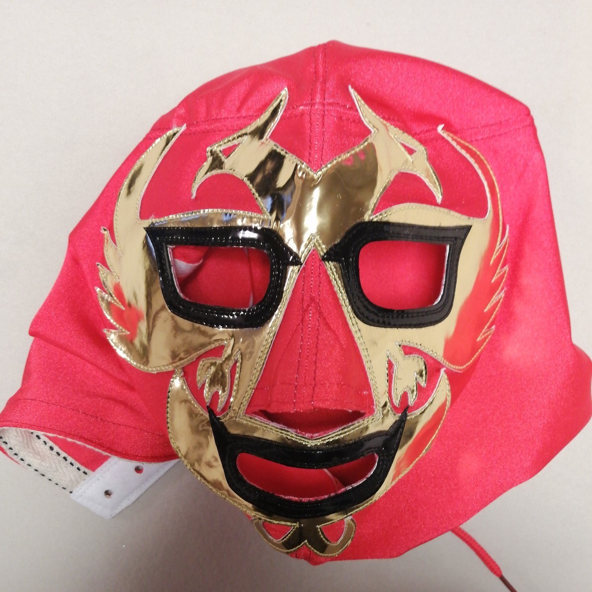 ドスカラス　赤リクラ　試合用マスク　メキシカンマスク　飛鳥仮面　マスカラス・ブラザース_画像4