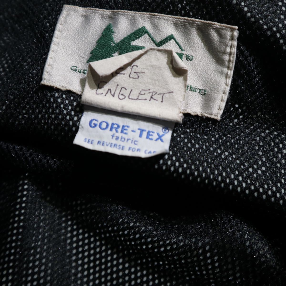 【即決】80s REI GORE-TEX プルオーバー アノラックパーカー ナイロンジャケット ゴアテックス USA アメリカ製 古着 S_画像8