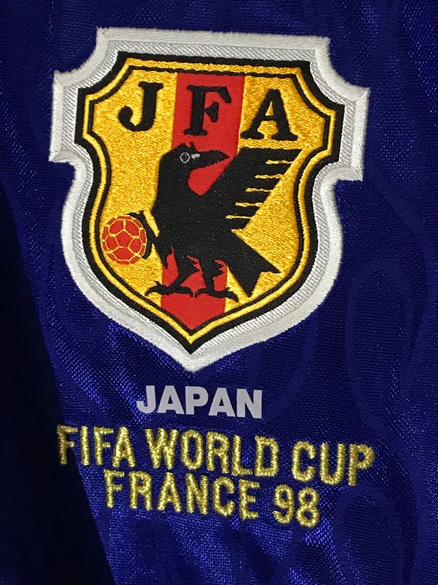 サッカー　日本代表’98 フランスワールドカップ　ユニホーム　＃8 中田英寿