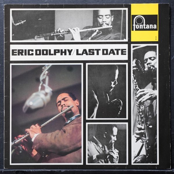 【HOLLAND盤】ERIC DOLPHY 名盤 LAST DATE エリックドルフィー FONTANA 光沢ジャケ_画像1