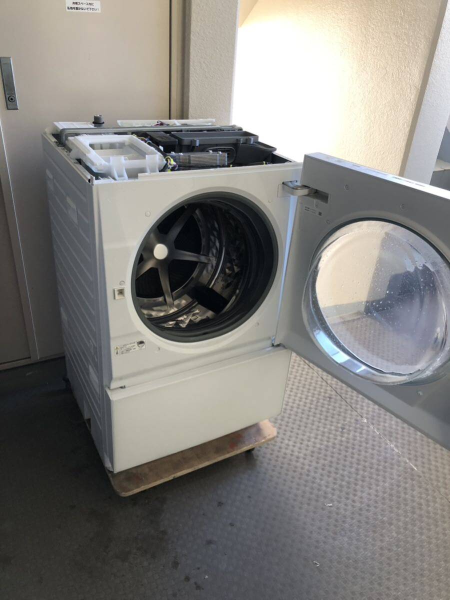 美品 パナソニックCubleキューブルNA-VG750R-W コンパクト洗濯乾燥機 高年式 の画像2