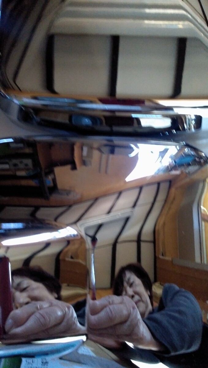 ミラーカバー 日野エアループプロフィアヒーター付きミラー車 メッキミラーカバー JETイノウエの画像2