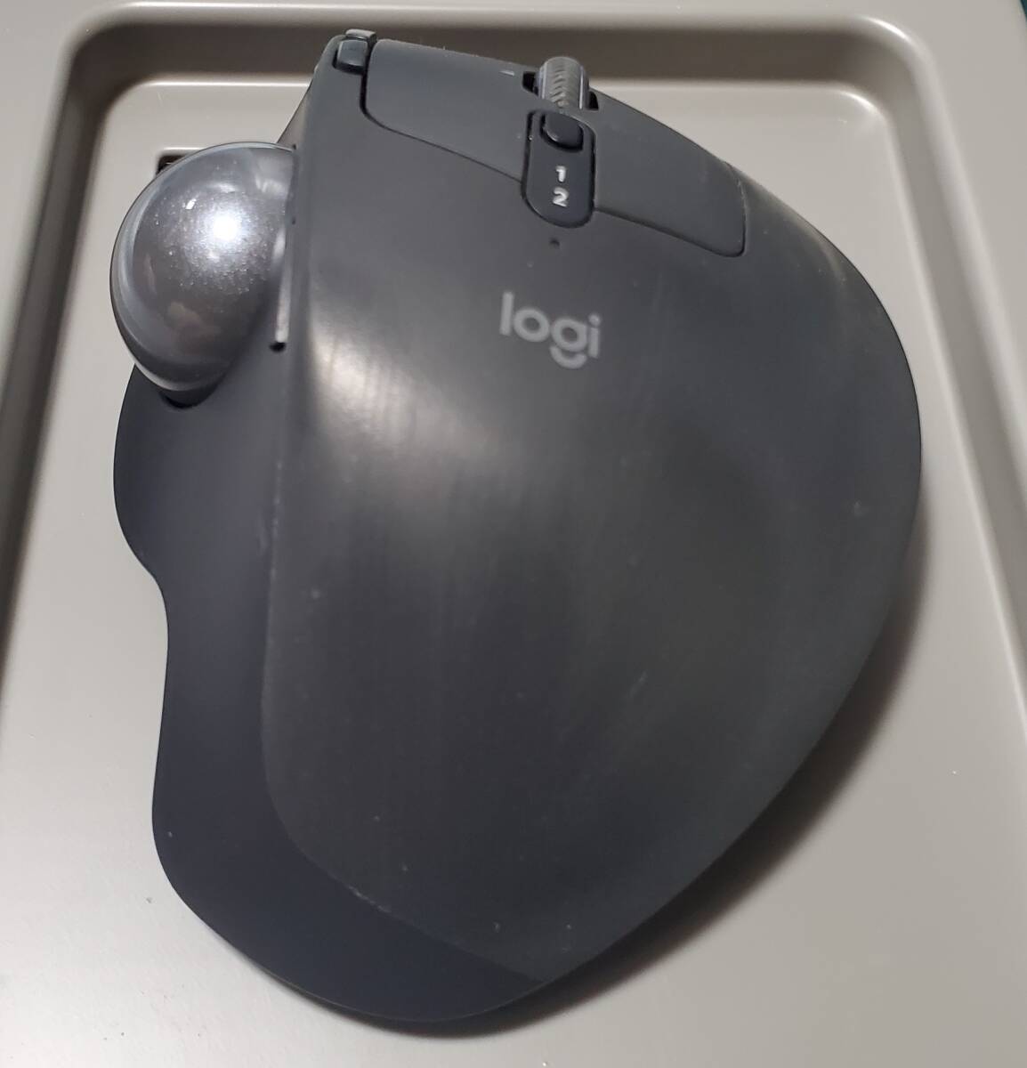 MX ERGO MXTB1s ロジクール Logicool ワイヤレスマウス トラックボール 無線 Bluetooth 2.4GHz 8ボタン Unifying 充電式_画像5