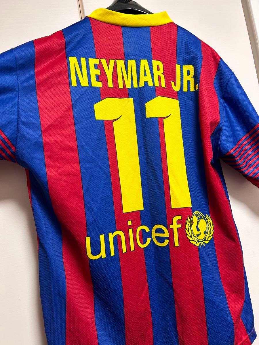 バルセロナユニフォーム　サッカー　ネイマール　サイズM  2013カンプノウで購入