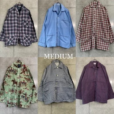 30着 パジャマシャツMIX Men's S~L ヨーロッパ古着 US古着 検品済 SRC古着卸 セット まとめ売り 仕入れ 卸売り_画像3