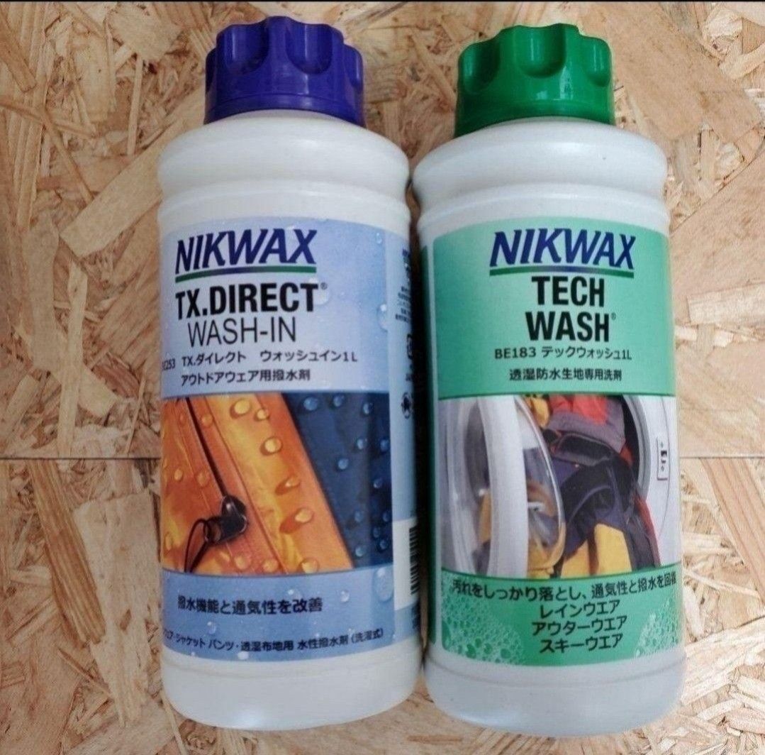 ニクワックス(NIKWAX)  【洗剤】+【撥水剤】のセット　ゴアテックスOK