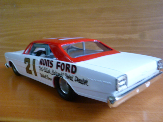 1/25 66 FORD GALAXIE RON\'S FORD #21