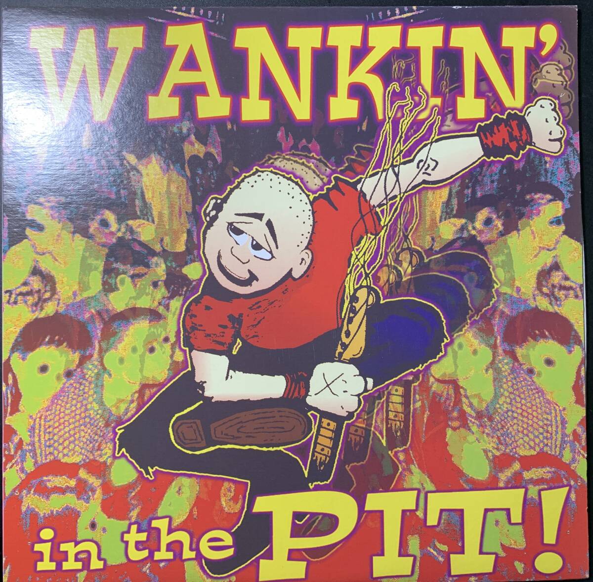 アナログ ● Various Wankin' In The Pit レーベル:California Roll CR-011-1_画像1