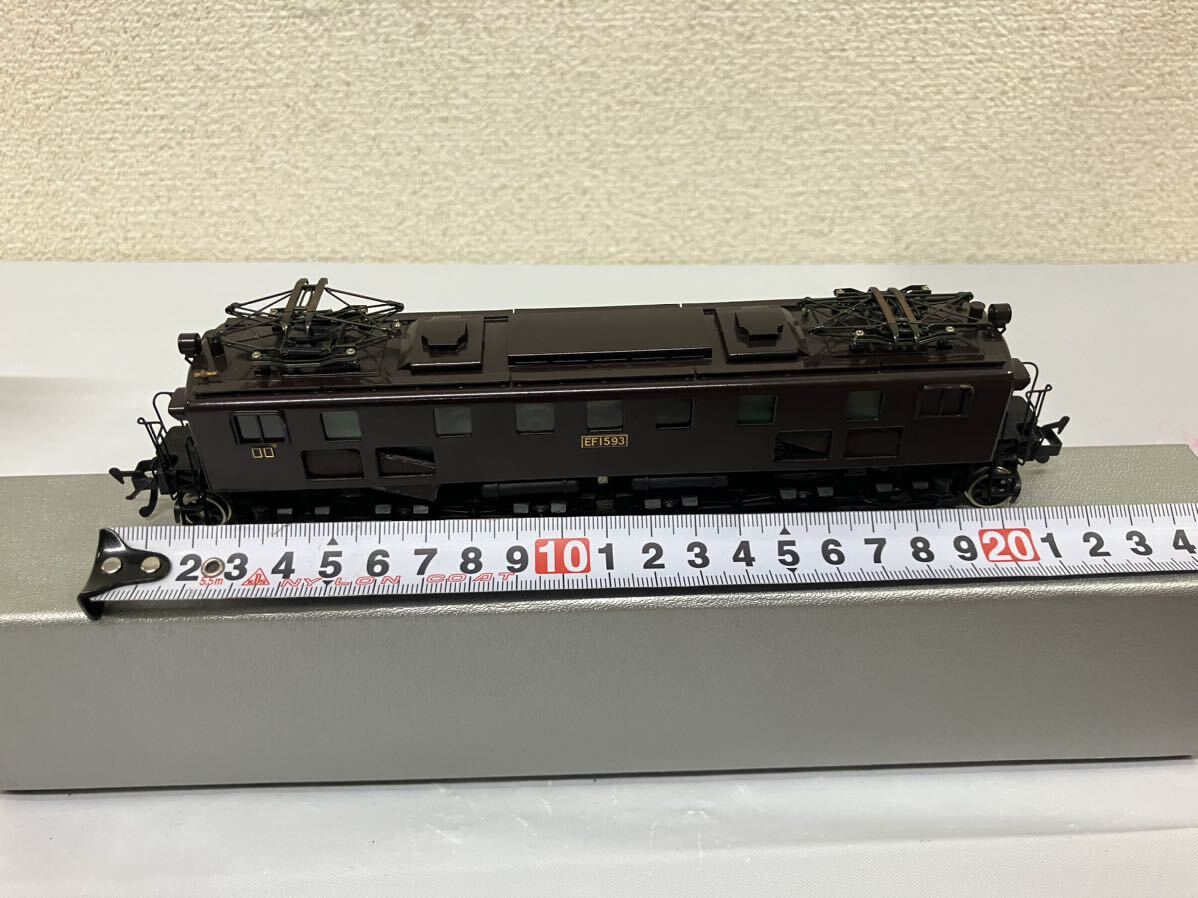 １円スタート 天賞堂　Tenshodo EF1596 HOゲージ 鉄道模型 電気機関車 _画像7