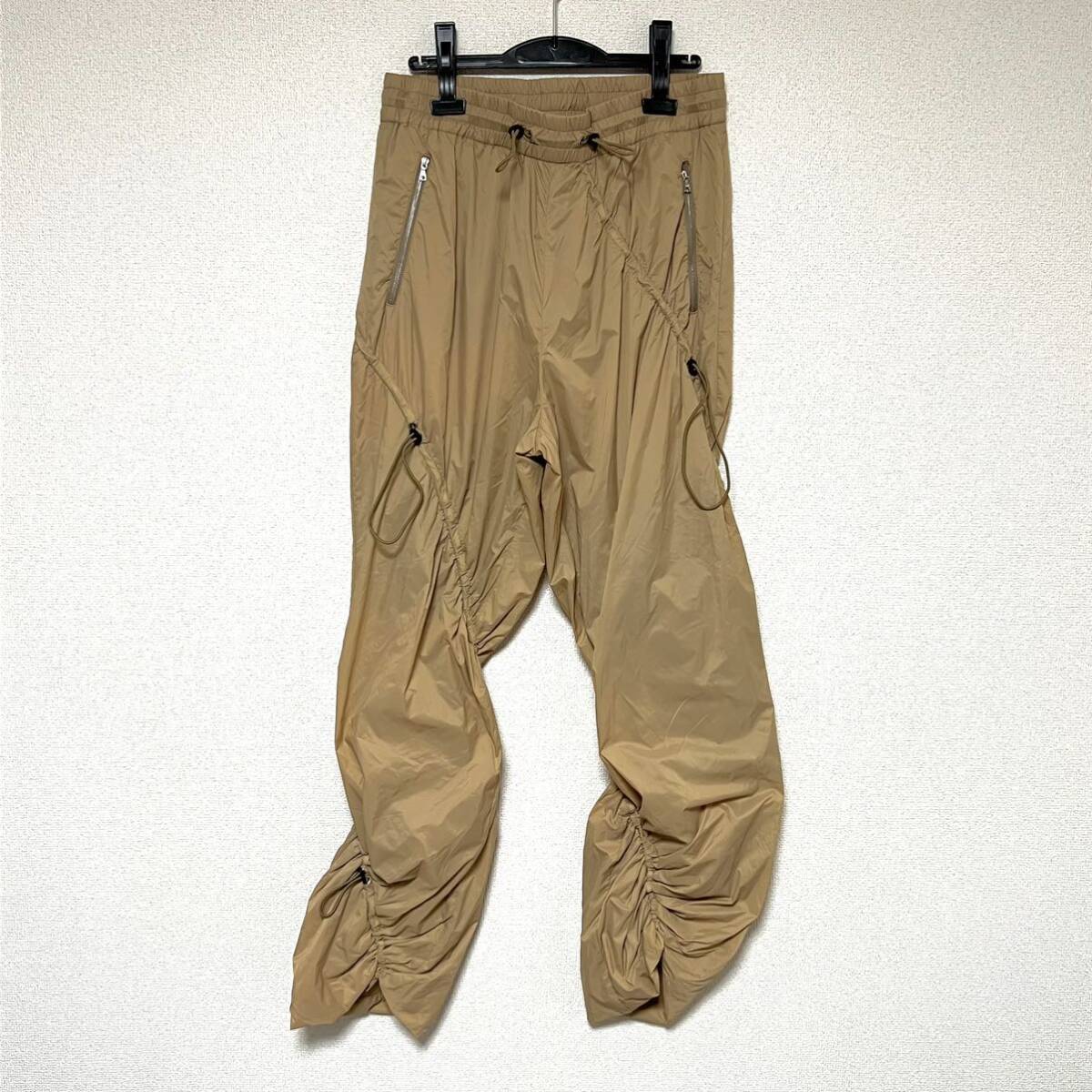 Dries Van Noten 21aw Poyle Pants 50 ナイロンパンツ ベージュ_画像1