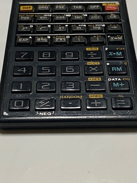  sharp scientific calculator EL-540D Showa Retro present condition goods 