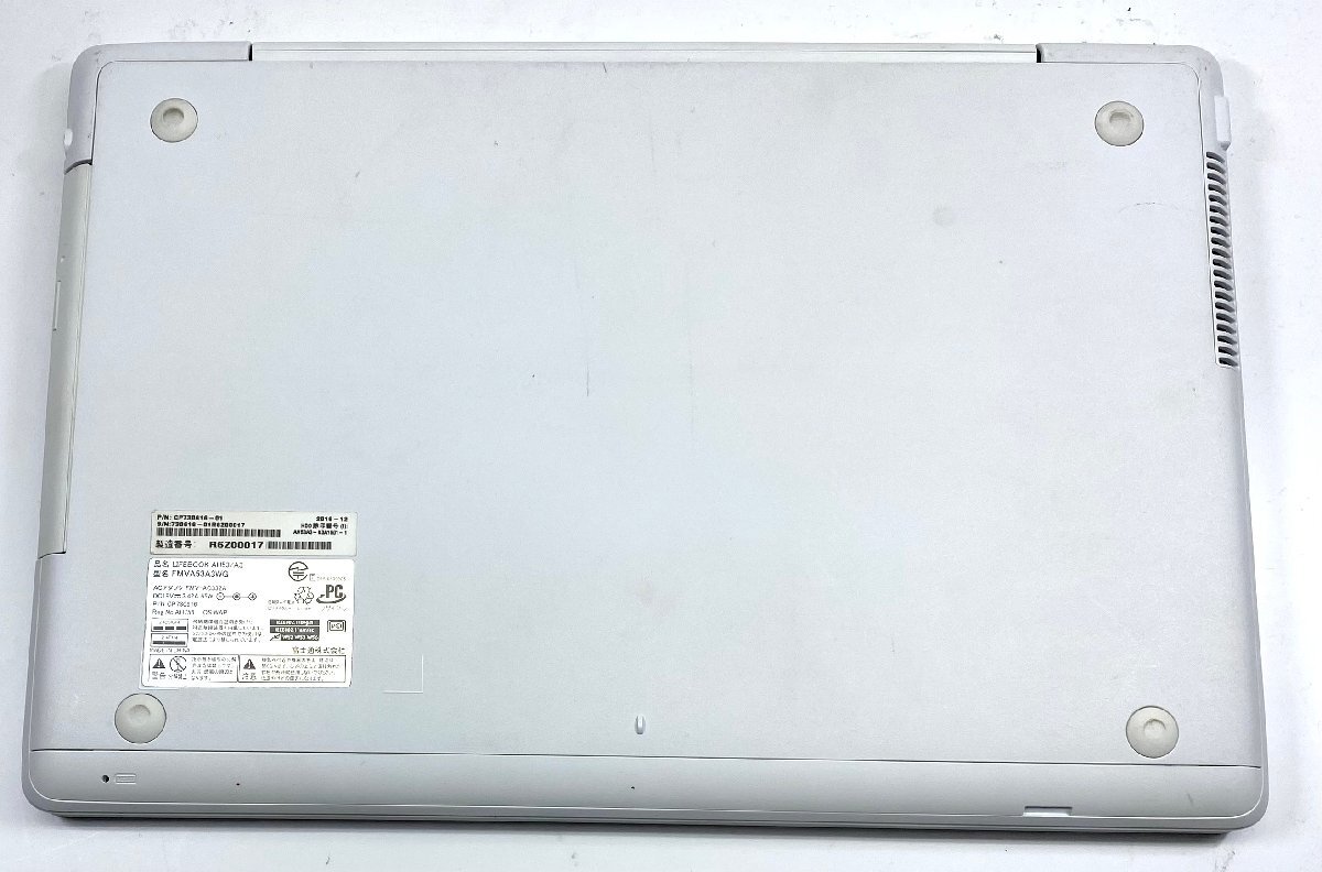 NT: Fujitsu AH53/A3 Corei7-6700HQ 2.6GHz/ память :8GB /HDD: 1000GB/ беспроводной / Blue-ray / ноутбук Junk 