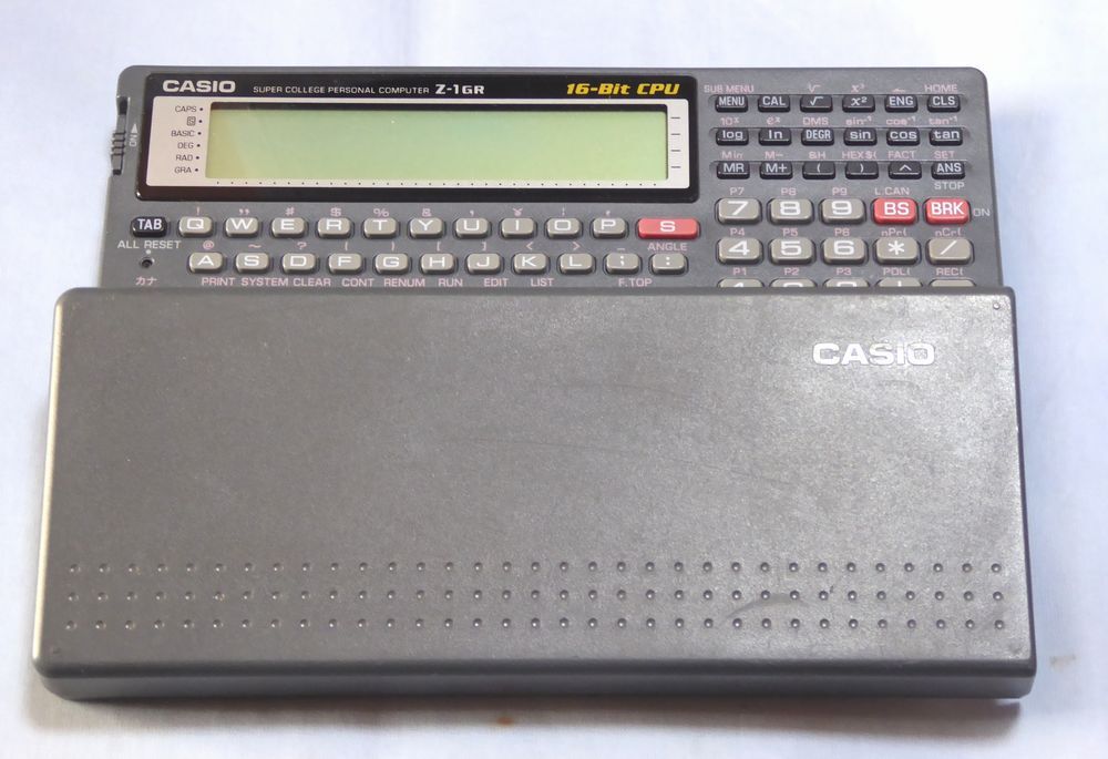 * CASIO( Casio ) pocket computer Z-1GR 256KB. extension settled (FX-890P and more )