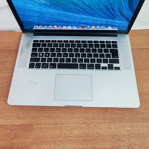 ノートパソコン Apple MacBook Pro (Retina, 15インチ, Mid 2014) Core i7 2.5GHz 起動確認済みジャンク_画像4