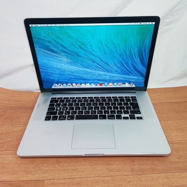 ノートパソコン Apple MacBook Pro (Retina, 15インチ, Mid 2014) Core i7 2.5GHz 起動確認済みジャンク_画像1