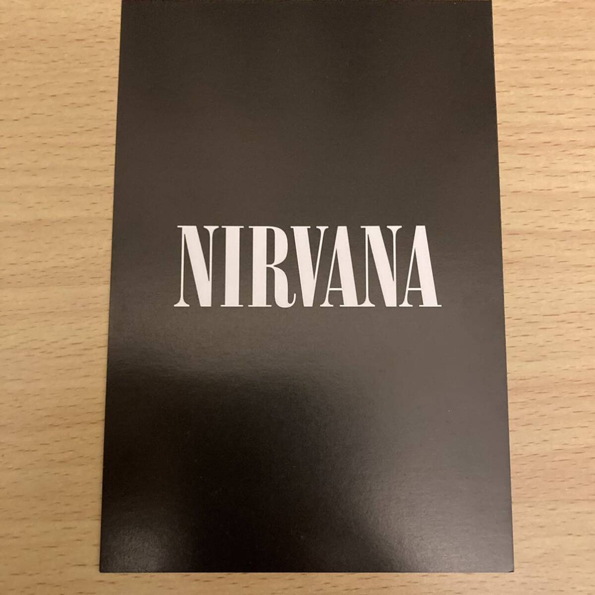 Nirvana（ニルヴァーナ）ベストアルバム宣伝フライヤー、ハガキサイズ_画像2