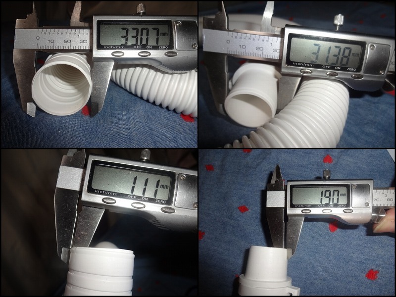 [送料込] 洗濯機用 排水 ホース 1.3m 純正タイプ 東京発 社外品の画像4