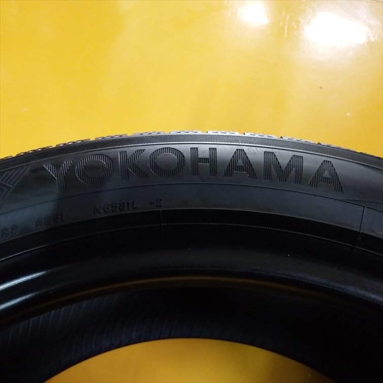 N-1236【中古タイヤ】205/50R17 YOKOHAMA BluEarth-GT AE51 7分山×1本 アクセラなど【福岡 店頭交換もOK】_画像5