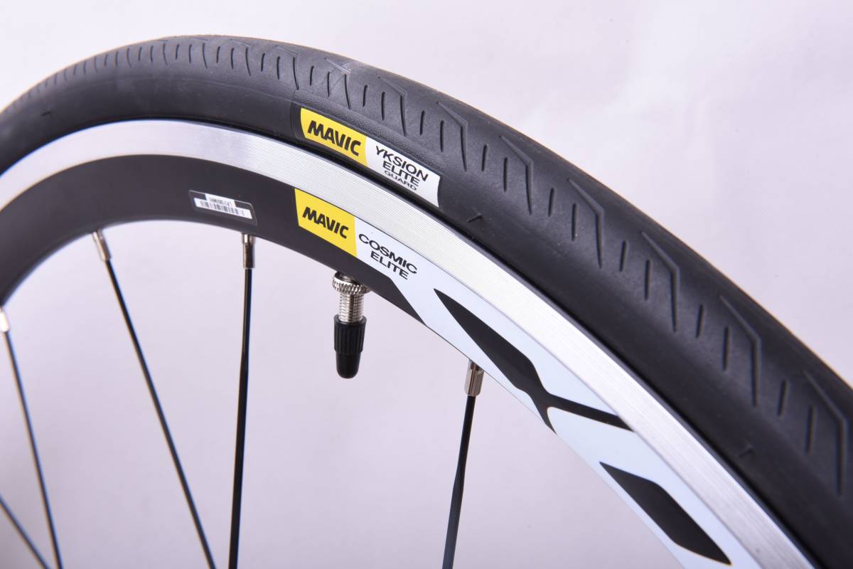 マビック コスミック エリート ロードホイールセット Mavic Cosmic Elite s 前後セット タイヤ付 クリンチャー シマノフリーの画像5