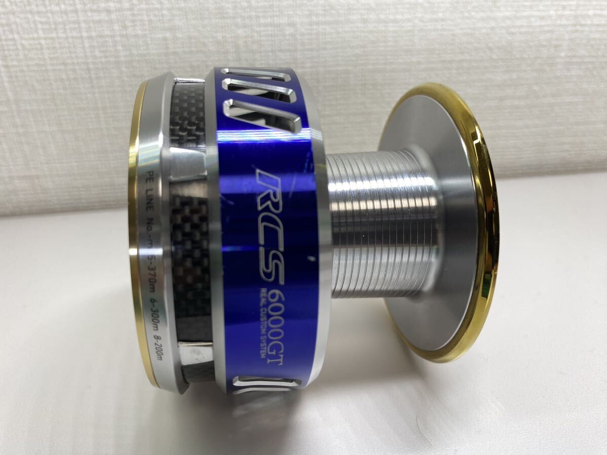 【値下げ】　美品　ダイワ DAIWA 10 ソルティガ RCS 6000GT スプール_画像5