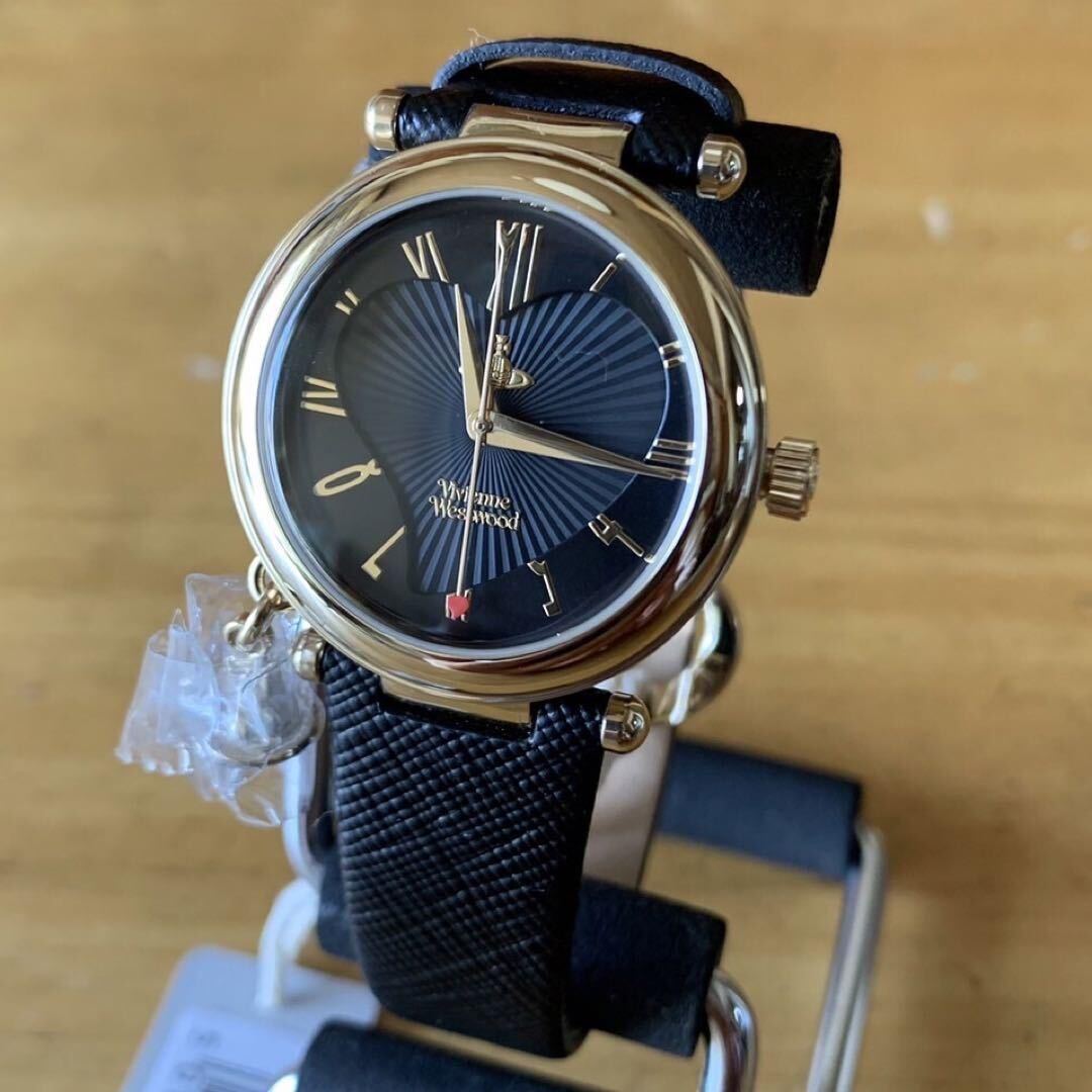 【新品】ヴィヴィアンウエストウッド VIVIENNE WESTWOOD 腕時計 レディース VV006GDBLK クォーツ ブラック
