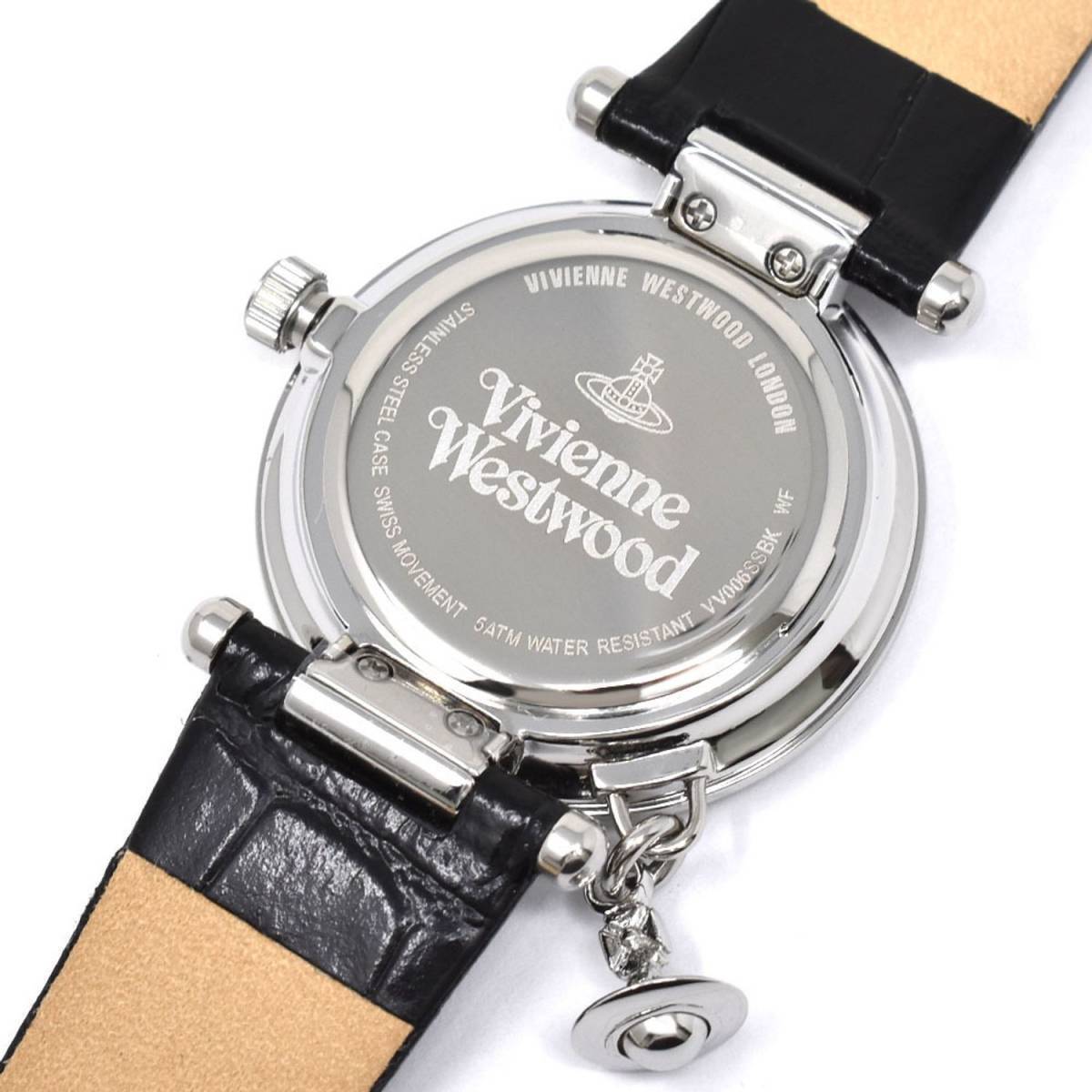 ヴィヴィアンウエストウッド VIVIENNE WESTWOOD 腕時計 レディース VV006SSBK クォーツ シルバー ブラック