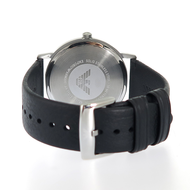 エンポリオアルマーニ EMPORIO ARMANI クオーツ メンズ 腕時計 AR11013 ブラック ブラック_画像3
