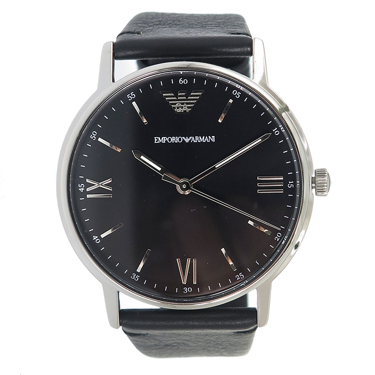 エンポリオアルマーニ EMPORIO ARMANI クオーツ メンズ 腕時計 AR11013 ブラック ブラック_画像2
