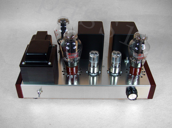 ... 300B 5 lamp type single vacuum tube stereo power amplifier final product 