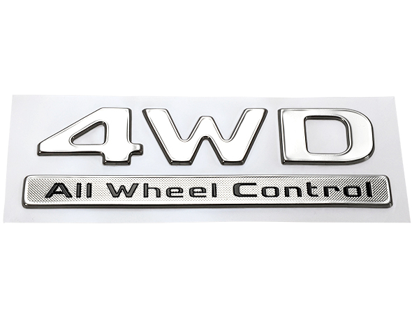 【三菱純正】 海外仕様 4WD All Wheel Control リア エンブレム 7410B292 パジェロスポーツ デリカ D:5 アウトランダー エクリプスクロスの画像3