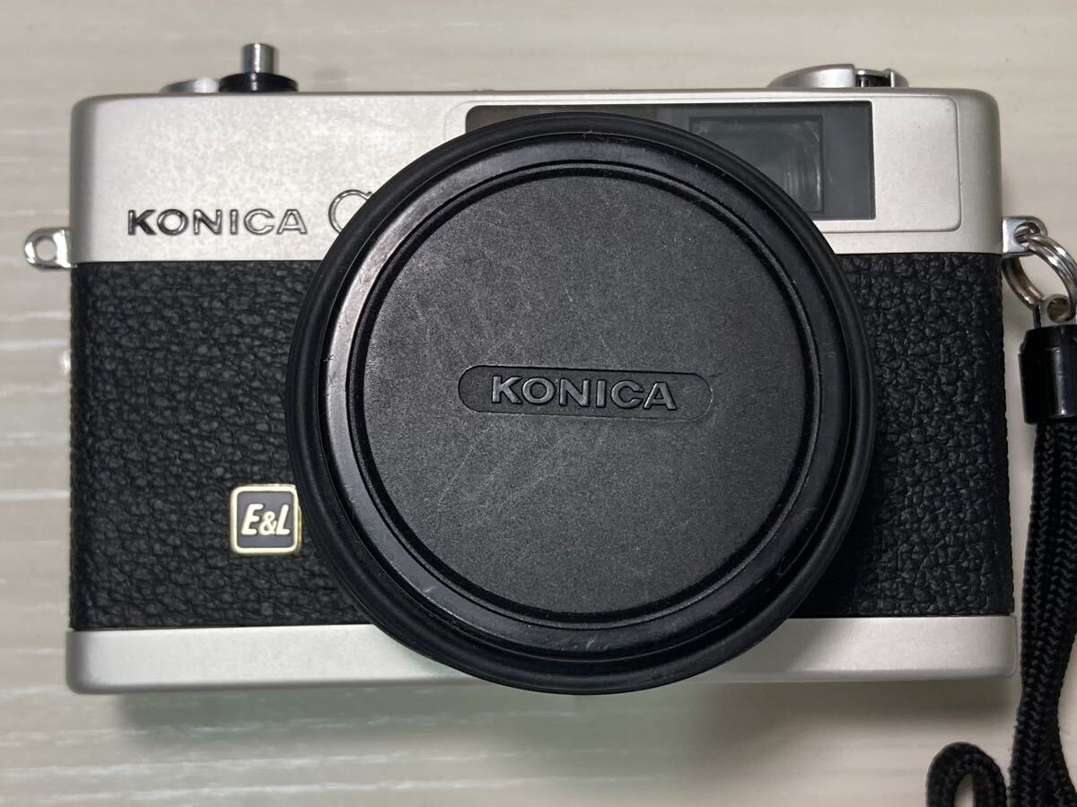 Konica コニカ C35/HEXANON 1:2.8 f=38mm コンパクトフィルムカメラ_画像1