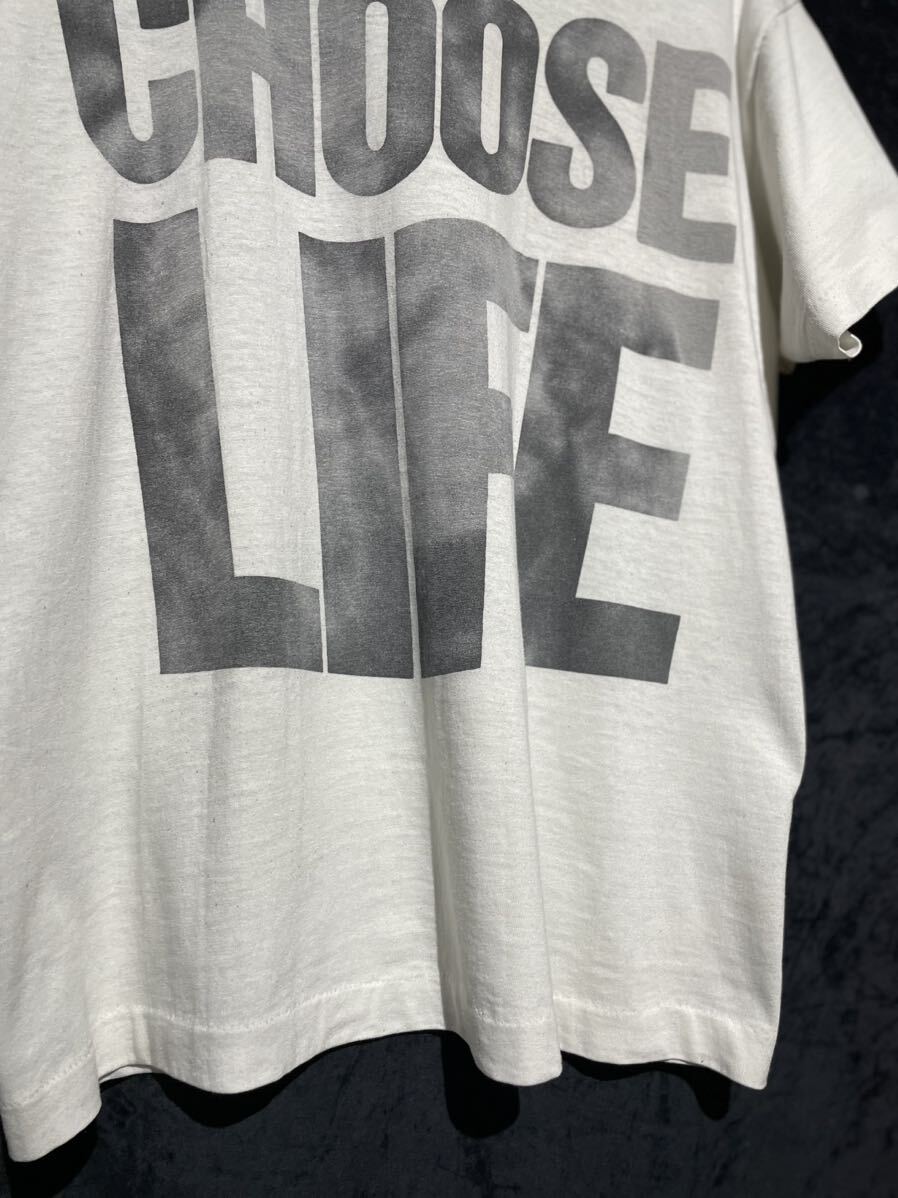 80s ヴィンテージ choose life tシャツ メッセージ スローガン vintage Wham ジョージマイケル トレインスポッティング トレスポ movieの画像3