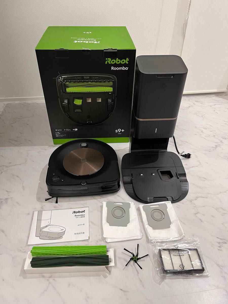 ルンバ s9+ & [限定モデル] ブラーバ ジェット m6 （ブラック