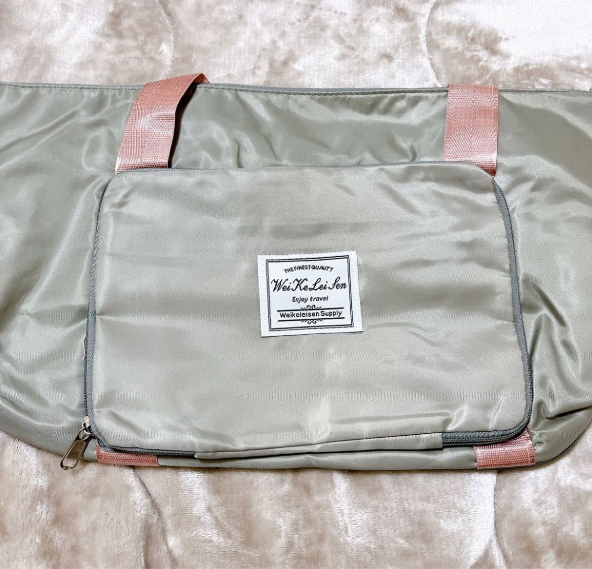 ボストンバッグ 大容量 旅行 コンパクト 折りたためる　ポーチ　トラベル 旅行バッグ かばん マザーズバッグ　キャリーオン 防水