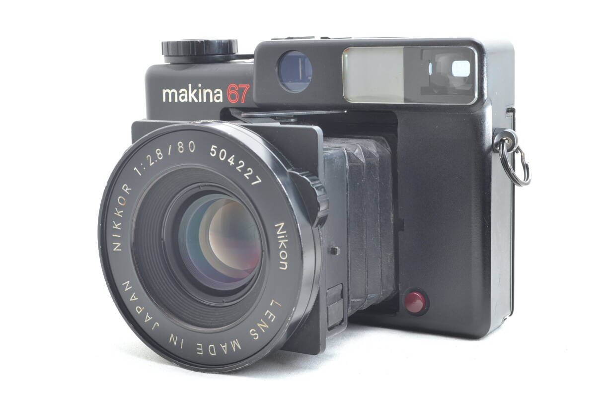 美品 プラウベル PLAUBEL Makina 67 中判カメラ Nikkor 80mm f/2.8 レンズ #5487