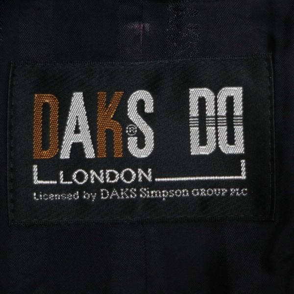 DAKS ダックス 通年 スタンドカラー フルジップ ジャケット ブルゾン Sz.9AR　レディース　E4T00421_2#O_画像5