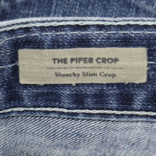 米国製★ AG エージー 通年 THE PIPER CROP ストレッチ USED加工 スキニー デニム パンツ ジーンズ Sz.24　レディース　E4B00143_3#R_画像7