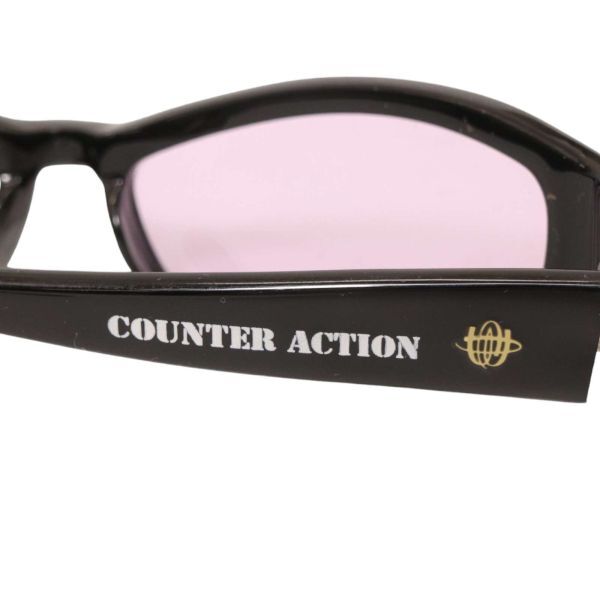 COUNTER ACTION カウンターアクション 通年 オーバル サングラス カラーレンズ 眼鏡 Sz.F　レディース　E4G00034_3#U_画像7