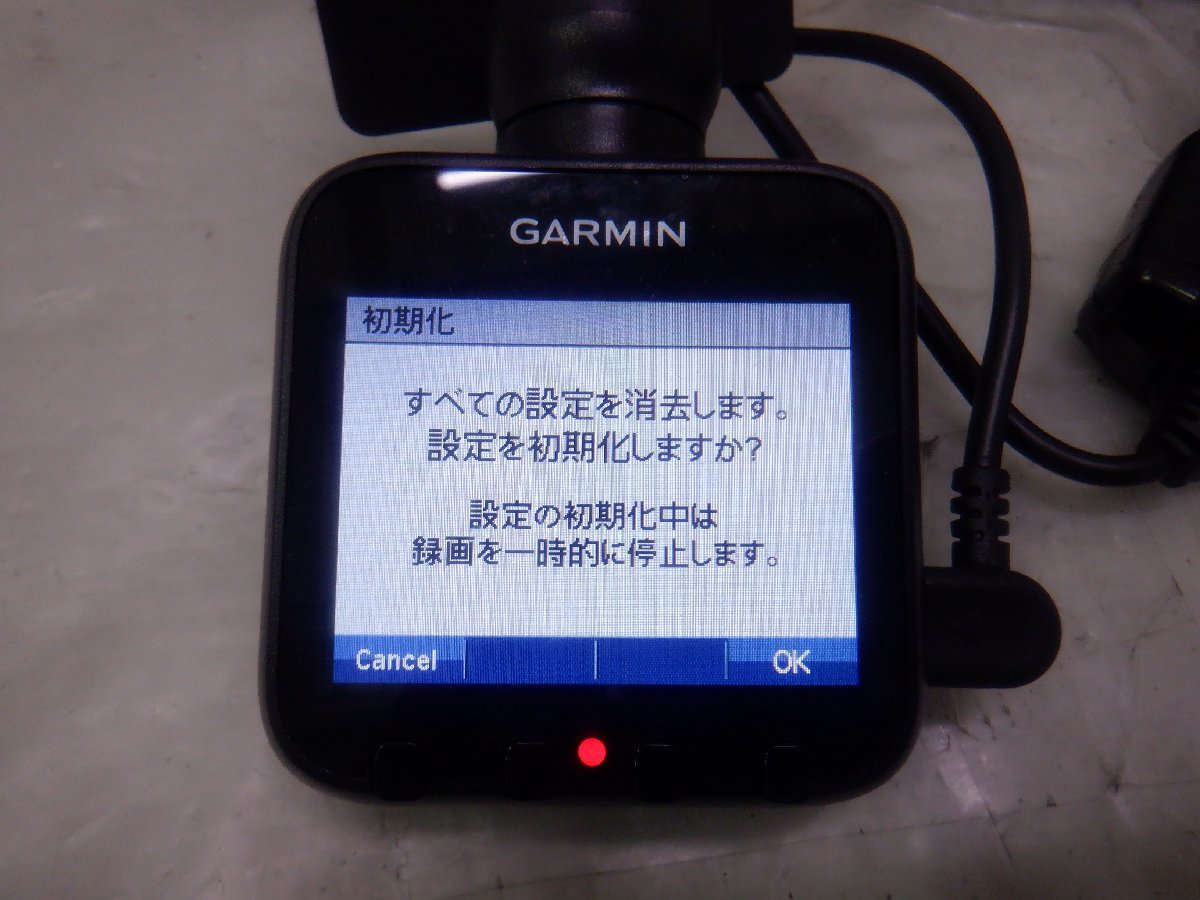 ☆作動確認済☆ GARMIN ガーミン ドライブレコーダー ドラレコ GDR33J『16GB SDカード付属』『取説付属』の画像2