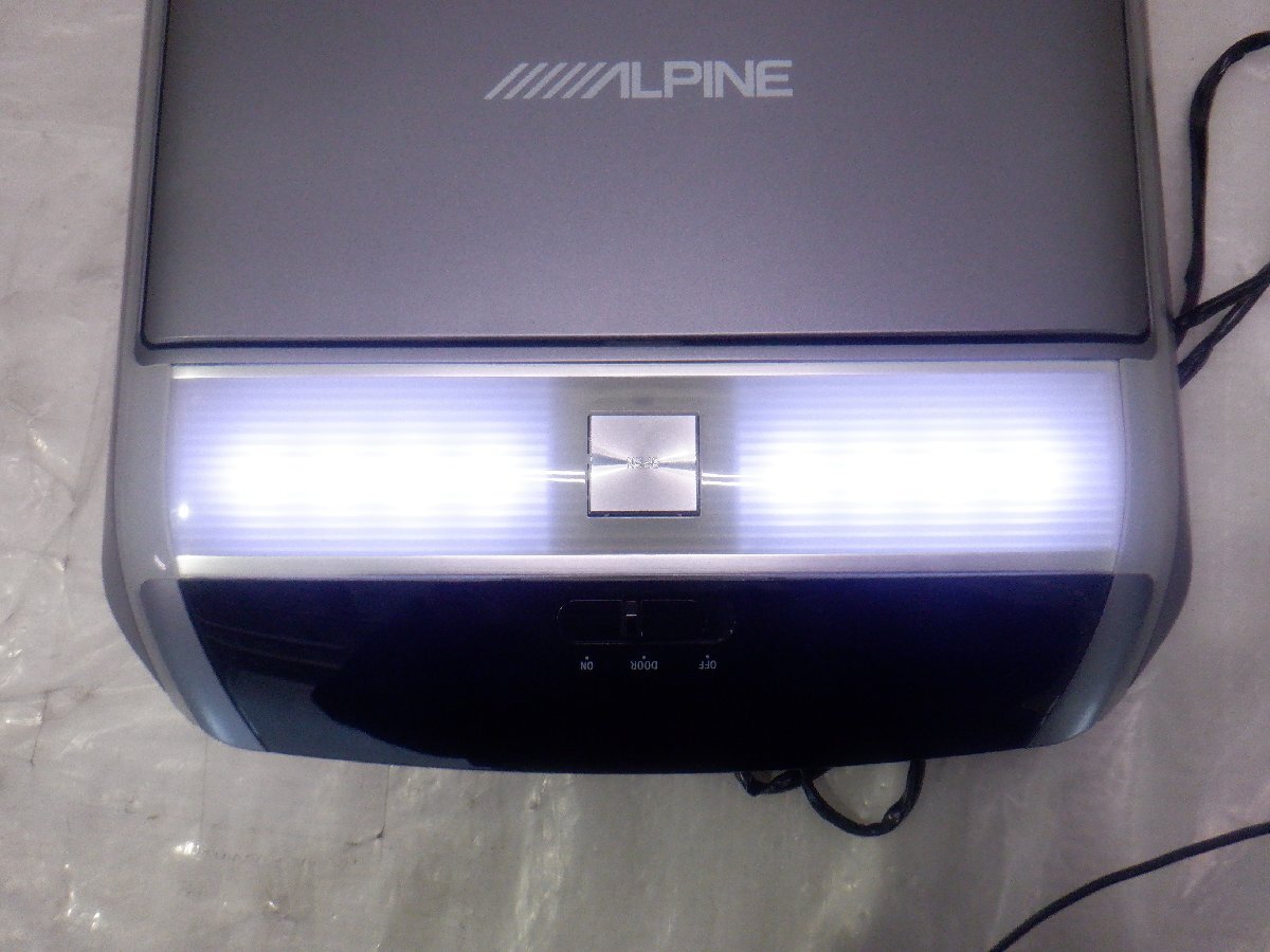 ☆作動確認済☆ ALPINE アルパイン 10.1インチ フリップ ダウン モニター TMX-R2100_画像4