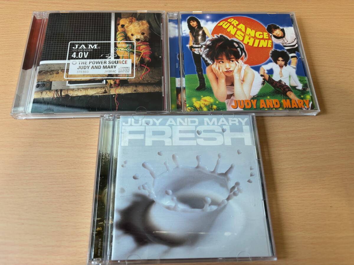 ★JUDY　AND　MARY★FRESH★THE　POWEER　SOURCE★ORENGE　SUNSHINE★CD付属★送料無料★_画像1