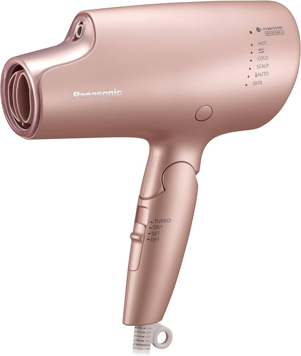 6700★【新品未使用】Panasonic nanocare パナソニック ヘアードライヤー ナノケア EH-NA0G-P モイストピンク MOISTURE＋ 高浸透ナノイー_画像1