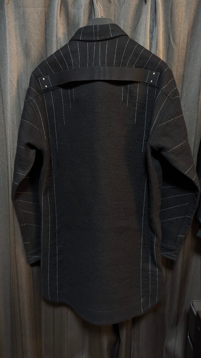 Yahoo!オークション - Rick Owens 23AW オーバーシャツコート Yahoo!オークション - Rick Owens 23AW オーバーシャツコート
