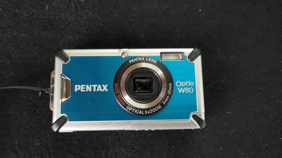 PENTAX Optio W80 デジカメ　中古美品　動作OK_画像2