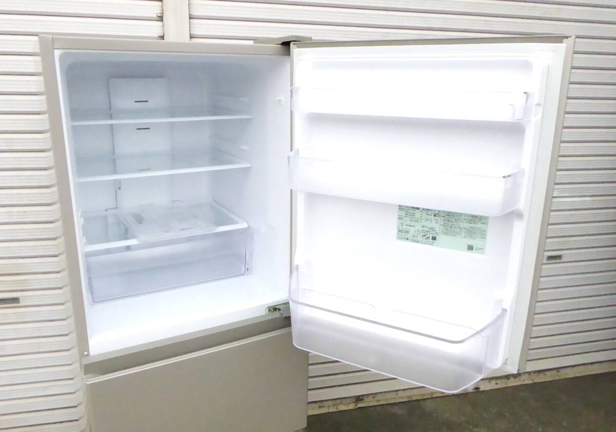 【2020年製】日立 265L 3ドア冷凍冷蔵庫 右開きタイプ 真ん中野菜室/スリムな54cm幅【長期保証期間2026年2月29日まで有効】の画像6